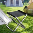 thumbnail image 6 of Folding Camping Stool Collapsible Lightweight Multifunction Sturdy Fishing Chair Half Folded L, 6 of 7