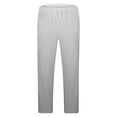 thumbnail image 5 of Wavsuf Sweatsuits 2pcs Sets Mens Jogger Set Long Tight Stripe Shirt Sweatshirt and Sweatpants Gray Size 5XL, 5 of 7