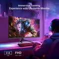 thumbnail image 6 of KTC 32 Inch FHD 1080p Curved Gaming Monitor - VA 1500R Curved Monitor, 165Hz 1ms MPRT, FreeSync & G-Sync, 122% sRGB, DP/HDMI, VESA, HDR10 for Gaming Home Office Business PC Monitor, 6 of 8