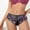 Black, variant on Exquisite Women's Panties Lace Transparent Hollow Out Underwear Comfort Seamless Low Waist Briefs Elegant Thong for Daily Wear