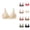 Beige-1, variant on Jelly Bras for Women Lightweight Comfortable Deep V Neck Soft Support Bralettes Minimizer Bra Everyday Bra