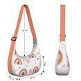 thumbnail image 4 of Crescent Crossbody Bag Rainbow Cartoon Sling Bag for Unisex Women Men Casual Dumpling Bag Casual Handbag Adjustable Strap, 4 of 5
