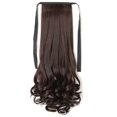 thumbnail image 1 of Hair Extensions Ponytail Ponytail Extension Wavy Hair Synthetic Clip In Ponytail Wig Daily Hair Pieces, 1 of 7