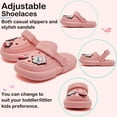 thumbnail image 4 of Hobibear Garden Clog Toddler Slip on Beach Slipper Sandals(Toddler/Little Kids/Big Kids)Pink 10.5-11.5, 4 of 7