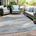 thumbnail image 4 of Dalyn Rugs Machine Washable Indoor/Outdoor Chantille Sky 5' x 7'6" Rug, 4 of 9