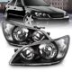 thumbnail image 2 of Faros delanteros AmeriLite para Lexus IS300 2001-2005, color negro, 2 of 5