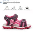 thumbnail image 2 of Ahannie Kids Girls Summer Outdoor Sandals, Toddler/Little Kid Open Toe Beach Sandal Shoes, 2 of 7