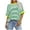 R48-Green, variant on RMGVDSD Womens Oversized T Shirts Summer Tops Short Sleeve Striped T-Shirt Loose Fit Crew Neck Tee Shirts Basic Casual Tops