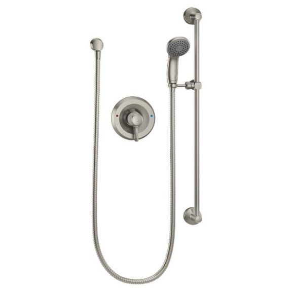 Moen Commercial Posi-Temp Hand Shower Trim 1.5 GPM, Classic Brushed Nickel