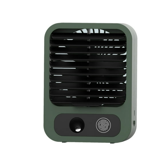 Billuyoard Ventilador de niebla de escritorio Enfriador hidratante ajustable portátil Control táctil Aire acondicionado Humidificador de enfriamiento de Accesorios para electrodomésticos Verde Billuyoard HA063593-02B