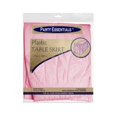 thumbnail image 4 of Party Essentials Heavy Duty Disposable Plastic Table Skirt, 1-Count, 29" W X 14' (168") L, Pink, 4 of 4