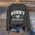 thumbnail image 1 of EGNMCR Easter T-Shirt Imprimé pour Femmes T-Shirts Graphiques pour Femmes T-Shirts pour Femmes Col Rond pour la Saint-Patrick Haut à Manches Longues Imprimé Chandails T-Shirts pour Femmes, 1 of 4
