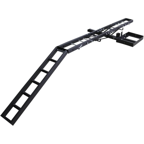 STEEL MOTORCYCLE CARRIER W/GAS CAN HOLDER