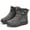 Grey, variant on Ecetana Women Winter Snow Boots Keep Warm Ankle Booties Non-Slip and Waterproof Shoes