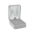 thumbnail image 2 of PinMart's Velour Jewelry Lapel Pin Gift Box - Made in USA - Grey Presentational Boxes for Award Ceremonies and Employee Recognition - 1 Piece, 2 of 7