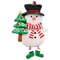thumbnail image 1 of Adorno Para Árbol De Navidad Papá Noel De Arcilla Blanda Muñeco De Nieve Pingüino Adorno Colgante Para Árbol De Navidad, 1 of 5