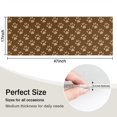 thumbnail image 5 of Paw Prints Kitchen Rug Mat,Kitchen Runner Rugs Non Skid Washable,Decorative Kitchen Floor Mats for Kitchen,Sink,Laundry,17"X47", 5 of 5