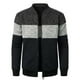 thumbnail image 2 of Suéteres DecSea para hombre, cárdigan, sudadera, sin capucha, con cremallera, cuello alto, ligeros, 2 of 4
