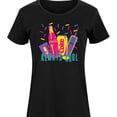 thumbnail image 3 of Coca-Cola - 90's Retro Style - Always Cool - Women's Any Way Dress, 3 of 6