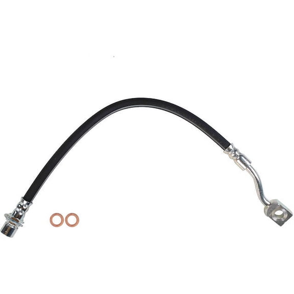 Rear Left Brake Hose - Compatible with 2007 - 2010 Chevy Silverado 3500 HD 2008 2009
