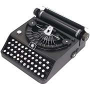 Vintage Typewriter Model Aesthetic Retro Decoration, Finish Antique Fake Typewriter Decoration, Countryside Farmhouse Metal Typewriter for Home, Office, or Special Occasion$$Electronics Other