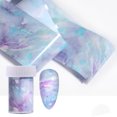 thumbnail image 4 of 2 Pcs 100cm Nail Art Transfer Sticker Paper Foils Bright Marble DIY Design Decoration Nail, 08, 4 of 6