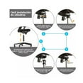 thumbnail image 4 of Cilindro elevador de gas Bling Bling para silla de oficina negro 25-35 cm, 4 of 12