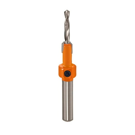

Dheera Drill Countersink Bit Screw Cutter Head Set Precision Ground Point For Construction Installation Renovation Decoration Industry(0.8*0.28cm)