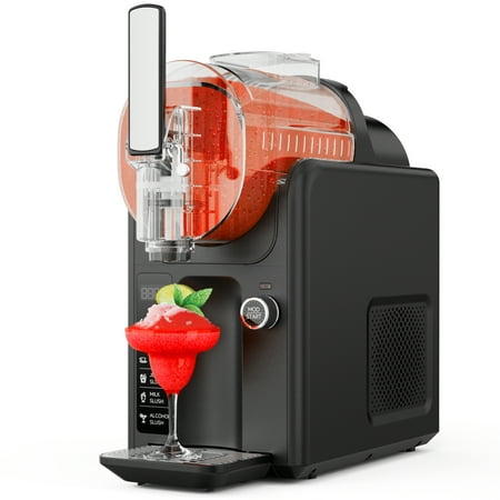 Ecojoy 88 oz Slushie Machine for Home - Frozen Drink Maker with Auto-Fresh Keep, Smart Display & Self-Cleaning - Perfect for Margaritas, Frappés, Milkshakes & More