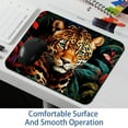 thumbnail image 6 of Leopard 8.3x9.8 Inch Square Printed Desk Mat Mouse Pad for Office and Gaming, Non-Slip Rubber Bottom, 6 of 6