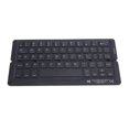 thumbnail image 1 of Foldable BT Keyboard, 58 Keys WL Portable Keyboard with Magnetic Stand, Quiet Aluminum Alloy Folding Keyboard for Tablet Phone Laptop PC, for , for HMS Devices, 1 of 7