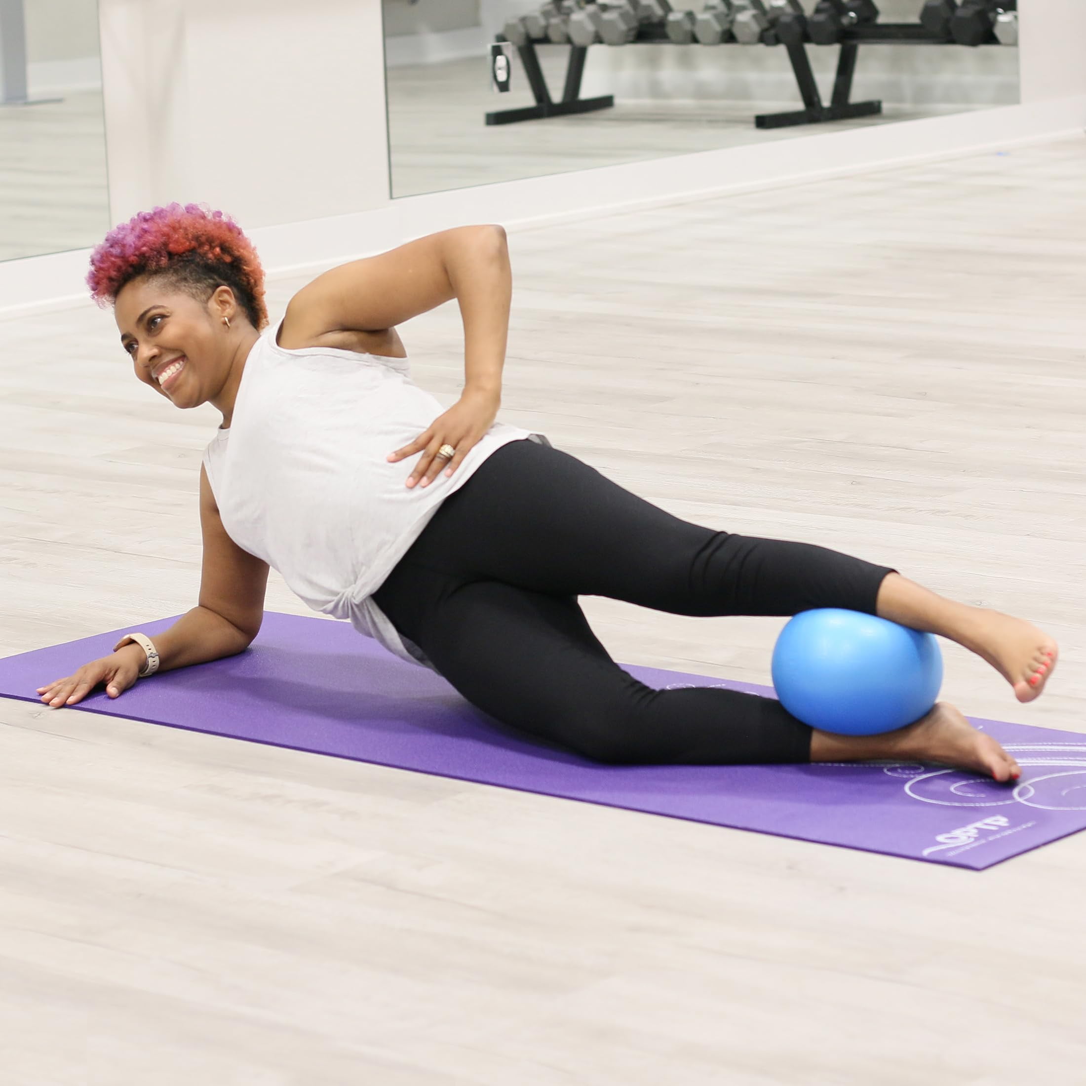 OPTP Franklin Method Air Ball – Inflatable Soft 9” Exercise Ball