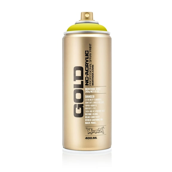 Montana Cans GOLD Spray Paint, 400ml, Banana Joe
