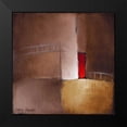thumbnail image 2 of Loreth, Lanie 12x12 Black Modern Framed Museum Art Print Titled - Chocolate Square II, 2 of 5