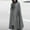 Gray, variant on Babysbule Womens Cardigans Women Trench Coat Open Front Cardigan Jacket Coat Cape Cloak Plus Women's Top Blouse
