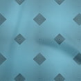 thumbnail image 1 of oneOone Silk Tabby Teal Blue Fabric Moire Sewing Material Print Fabric By The Yard 42 Inch Wide-EA, 1 of 4