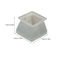 thumbnail image 4 of 10 protectores antideslizantes de silicona para patas de silla, para proteger el suelo., 4 of 8