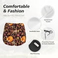 thumbnail image 4 of Cauagu Woodland Creatures Floral Print Women's 2 in 1 Running Shorts Athletic Workout Gym Yoga Shorts Running Shorts for Women-Large, 4 of 7