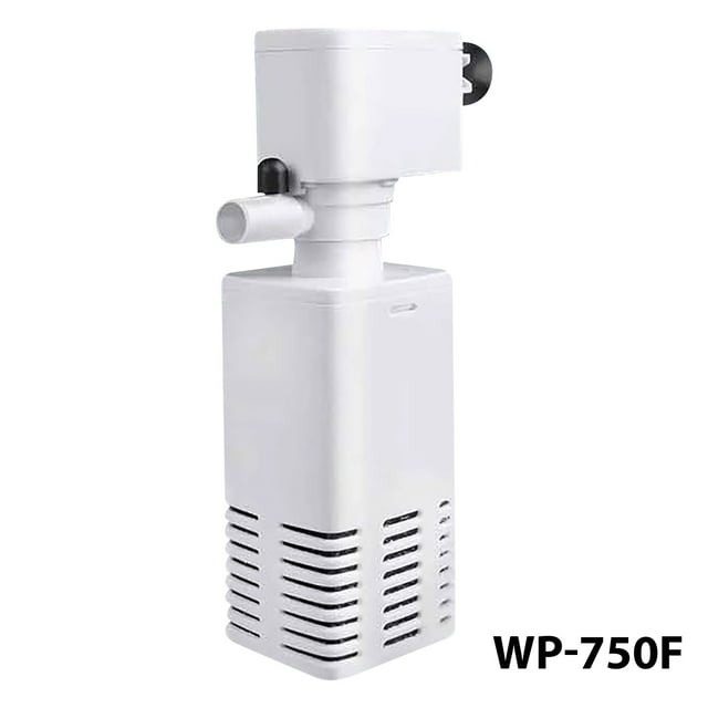 Btomtd Fish Tank Filter Three In One Filter Pump Circulation System Small Water Purification Pump Built In Aquarium, A