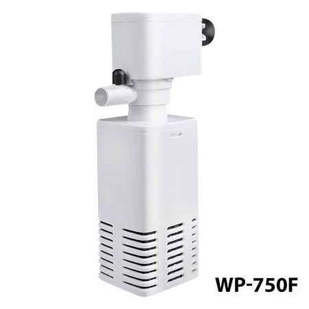 Aquarium Filter Powerful Pump for Aquariums Adjustable Air Flow Submersible Internal Aquarium Filters for Air Supply Freshwater and Saltwater (A)