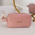 thumbnail image 1 of Hot6sl Liquidación de Ahorros de Verano Cosmetics Of Gran Capacidad, Bolsa de Lápices Portátil, Caja de Papelería para Niñas, Estudiantes de Secundaria, Cuero Cerrado, 1 of 1