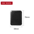 thumbnail image 3 of Real Carbon Fiber for Seat Heat Panel Cover Trim for Toyota 86 BRZ FR-S, 3 of 7