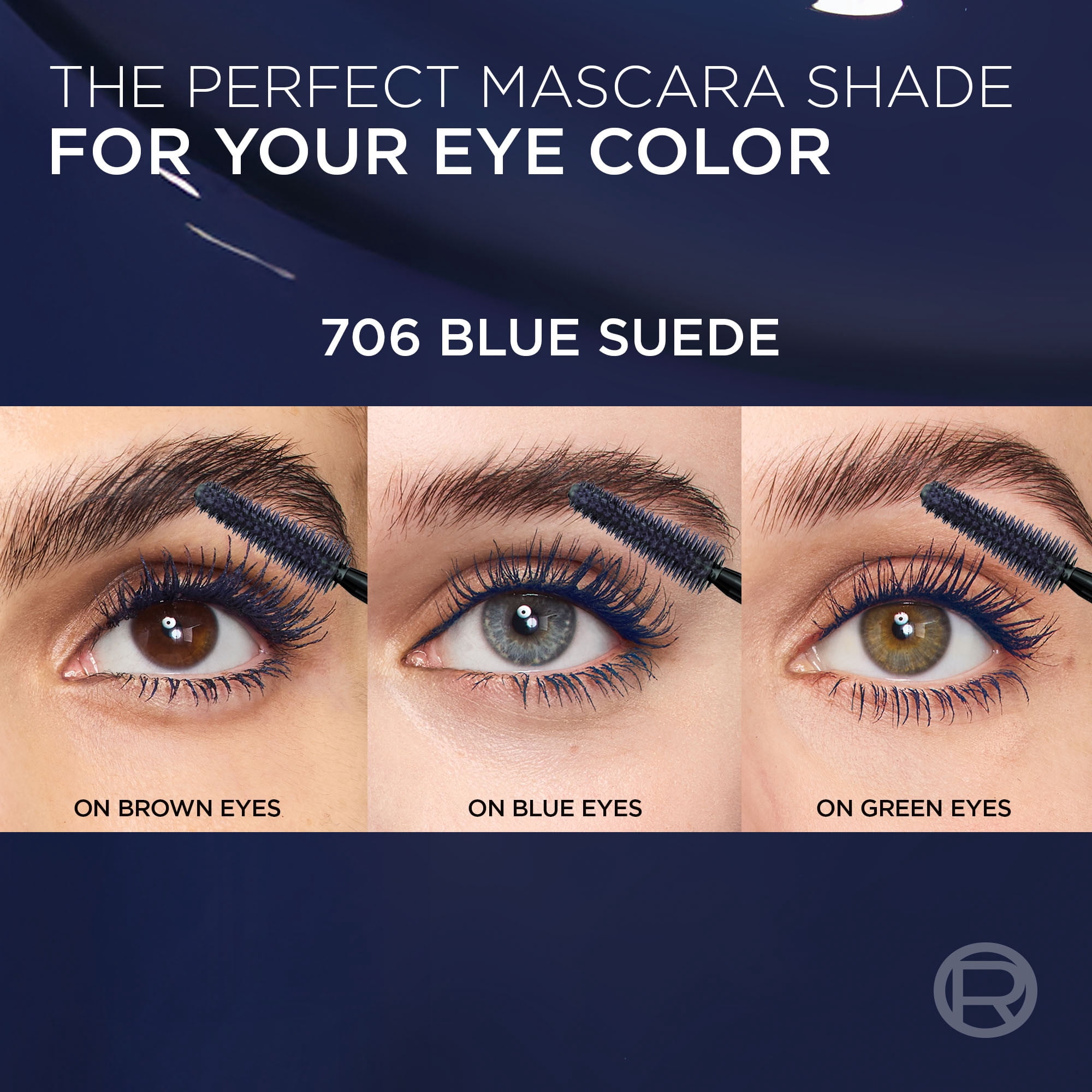 L'Oreal Paris Voluminous Panorama Mascara, Blue Suede Washable 706, 0.33 fl oz