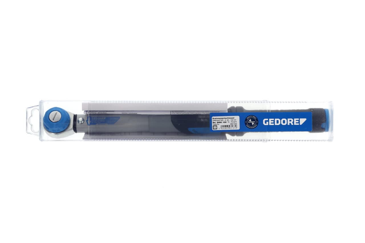 Gedore DMK 100 Torque Wrench DREMASTER K 1/2", 20-100 Nm