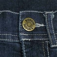 thumbnail image 3 of Bienzoe Girl's Denim Shorts Size 12, 3 of 8