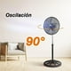 thumbnail image 5 of VENTILADOR PEDESTAL MYTEK 3404 18 PUL 5 ASPAS 120w negro 1 MyTek 3404, 5 of 9