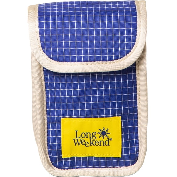 The Long Weekend Point and Shoot Camera Pouch - Creme-Multi