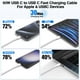 thumbnail image 2 of Cable USB C a USB C, trenzado JERMASAL, 1 m, 3 m, 60 W, paquete de 3, 2 of 7