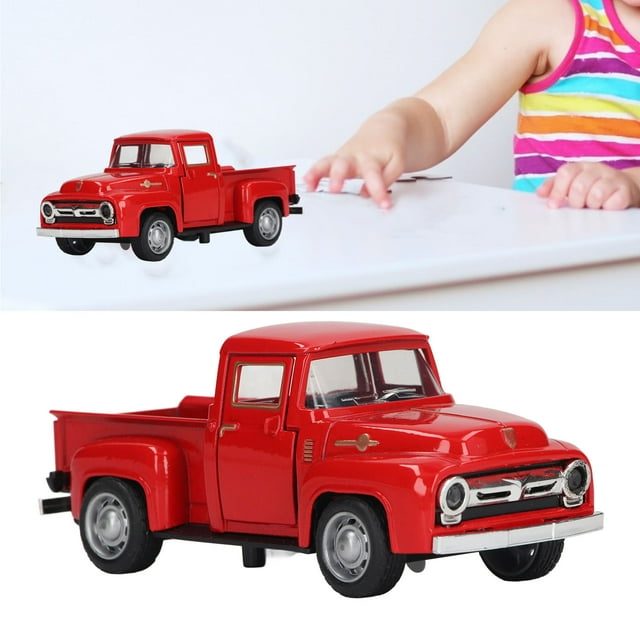 Modelo de Camioneta, Ornament Vintage 1:32 Modelo de Camioneta Clásica para Año Nuevo