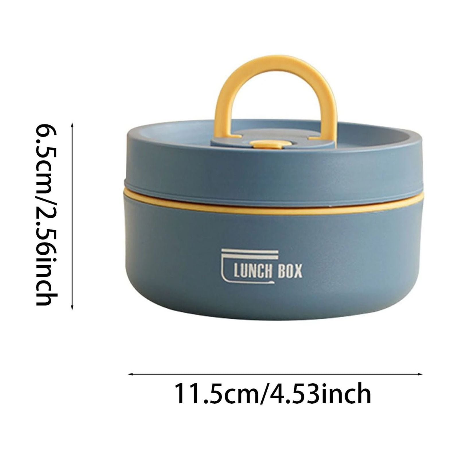 Godom Bento Lunch Box, Portable Insulated Lunch Container Set Stackable Stainless Steel Food Container With Thermal Bag